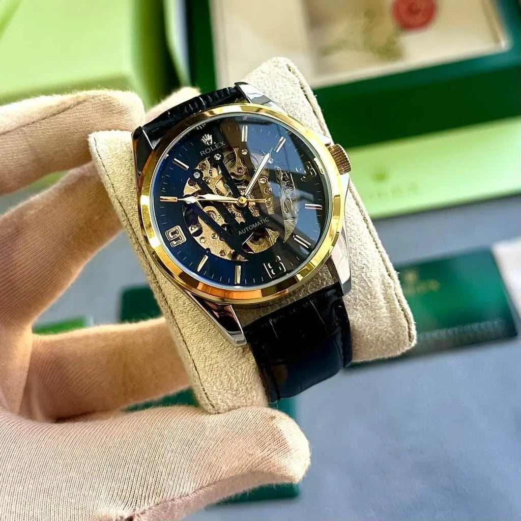 Rolex Automatic Leather Strap