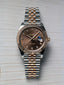 Rolex DateJust Chocolate