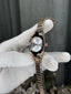 Calvin Klei n Oval Copper White Premium Watch