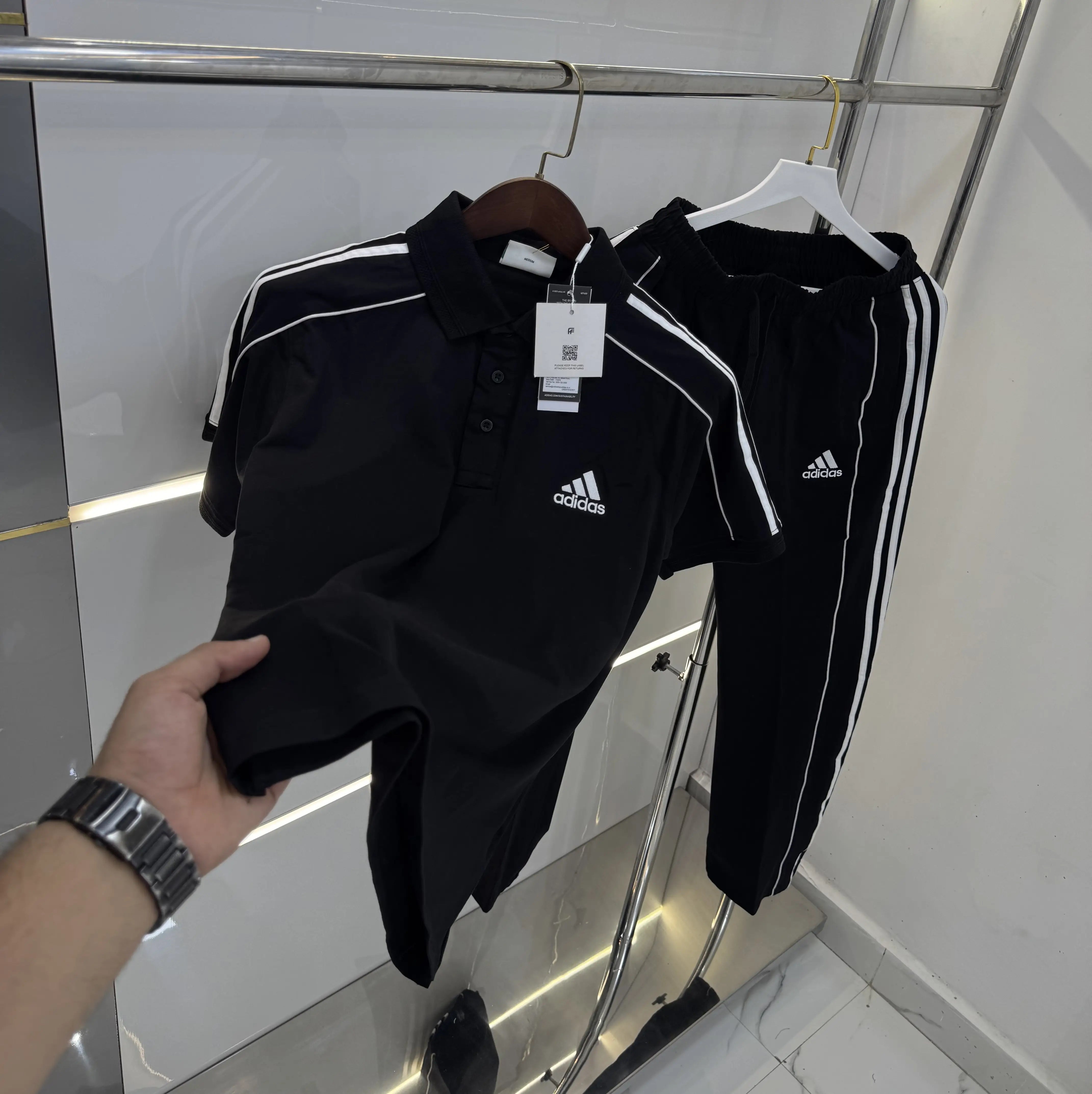 Adida s Black Logo Work Premium Tracksuit Main image