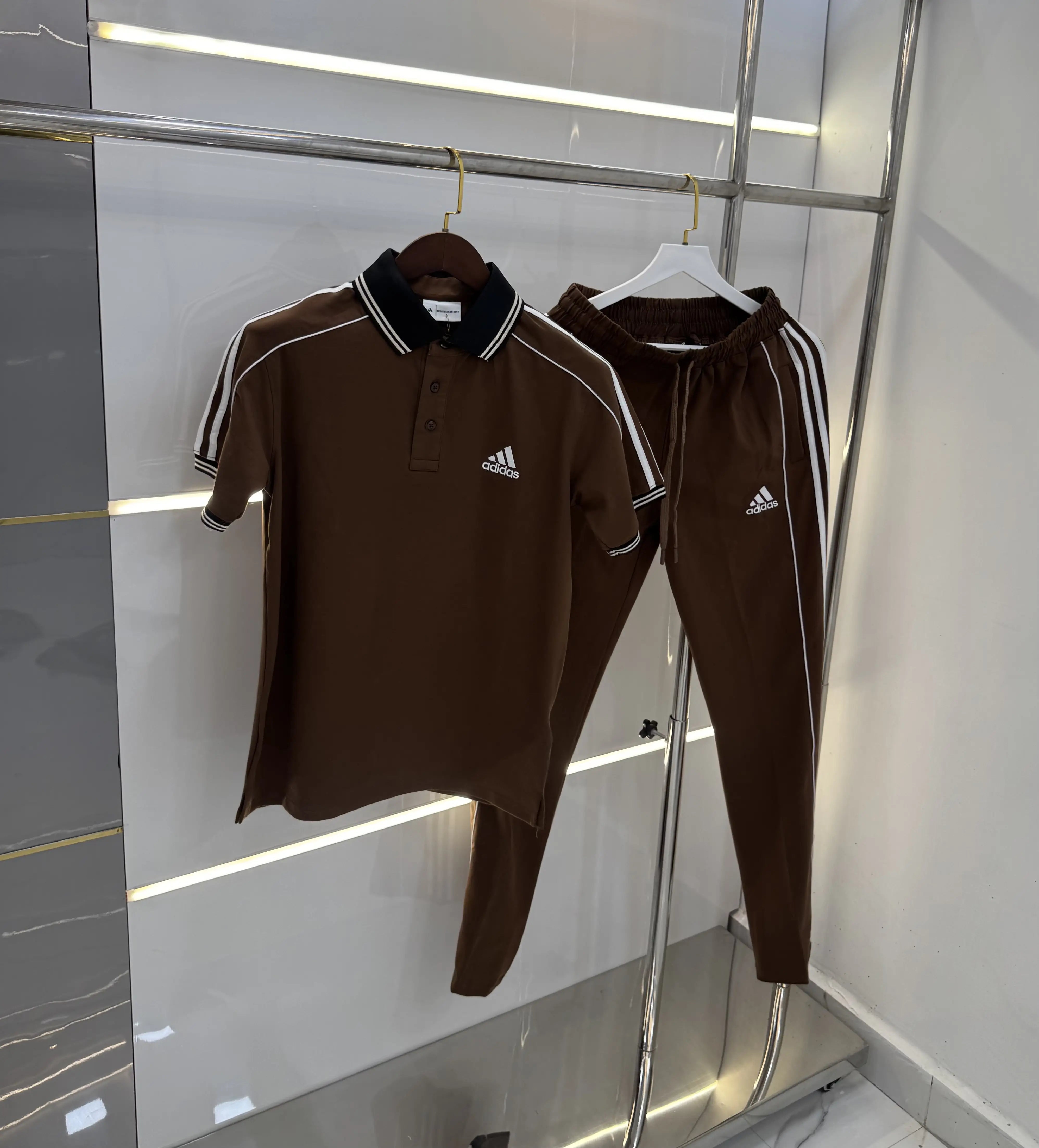 Adida s Brown Logo Work Premium Tracksuit Secondary image