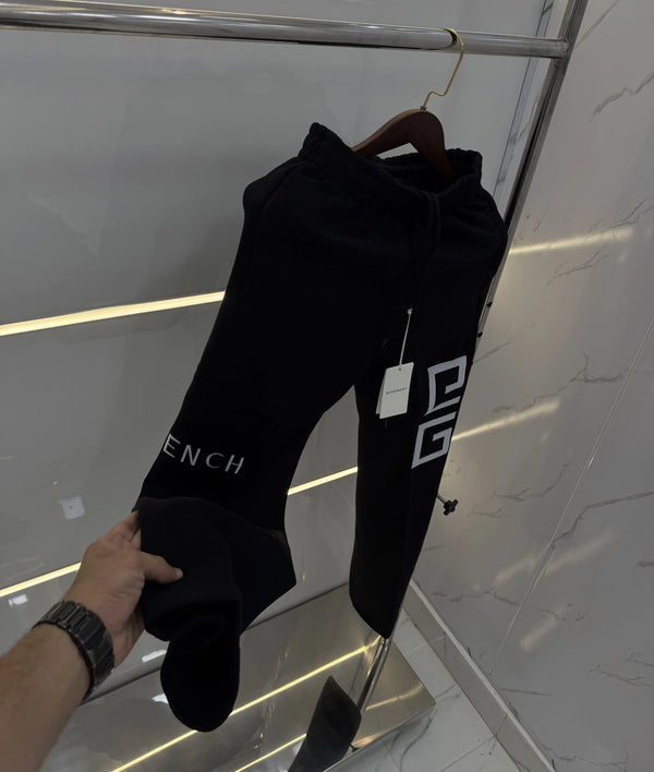 Givenchy Black Logo Work Imported Trackpant