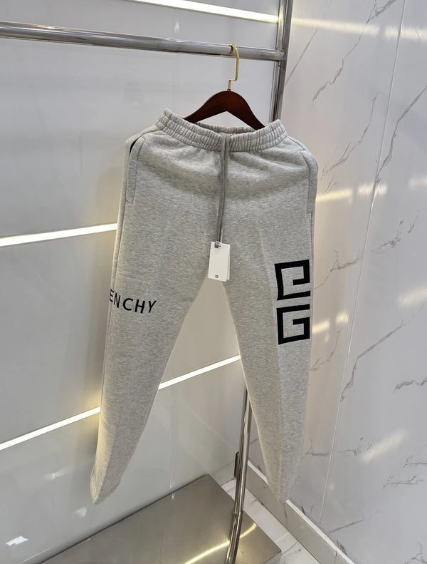 Givenchy Grey Logo Work Imported Trackpant