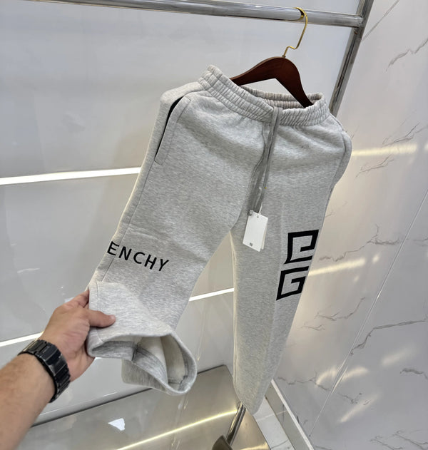 Givenchy Grey Logo Work Imported Trackpant
