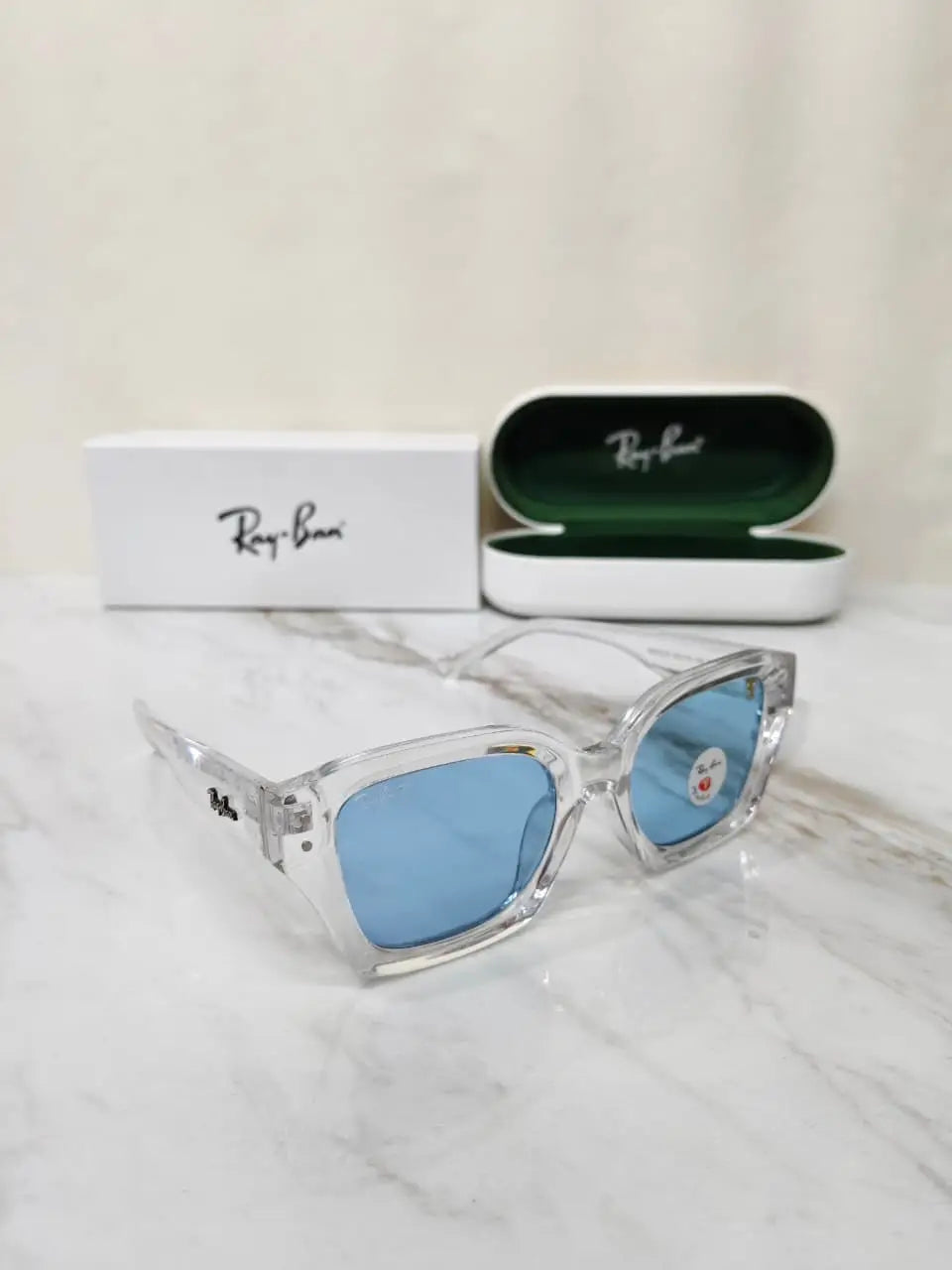 RAY BAN 83505 TRANSPARENT BLUE FERRARI EDITION