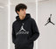 Air Jordan Navy Blue Embroidery Logo Imported Hoodie