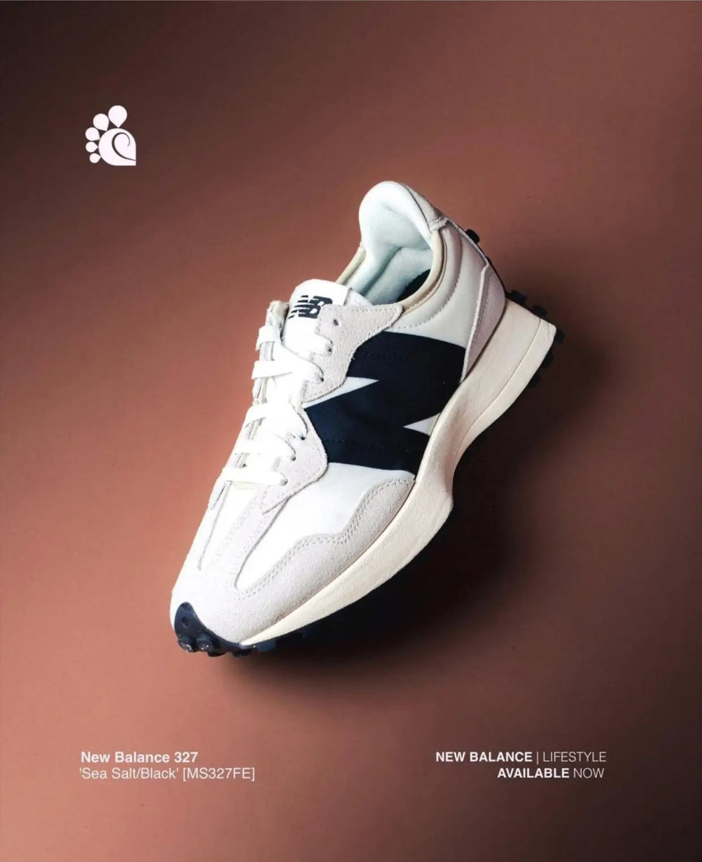 New Balance 327 White Black (460