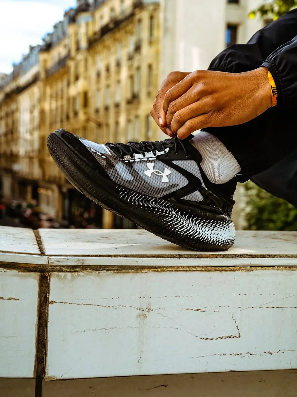 under 4rmour UA Echo SlipSpeed Black White (462