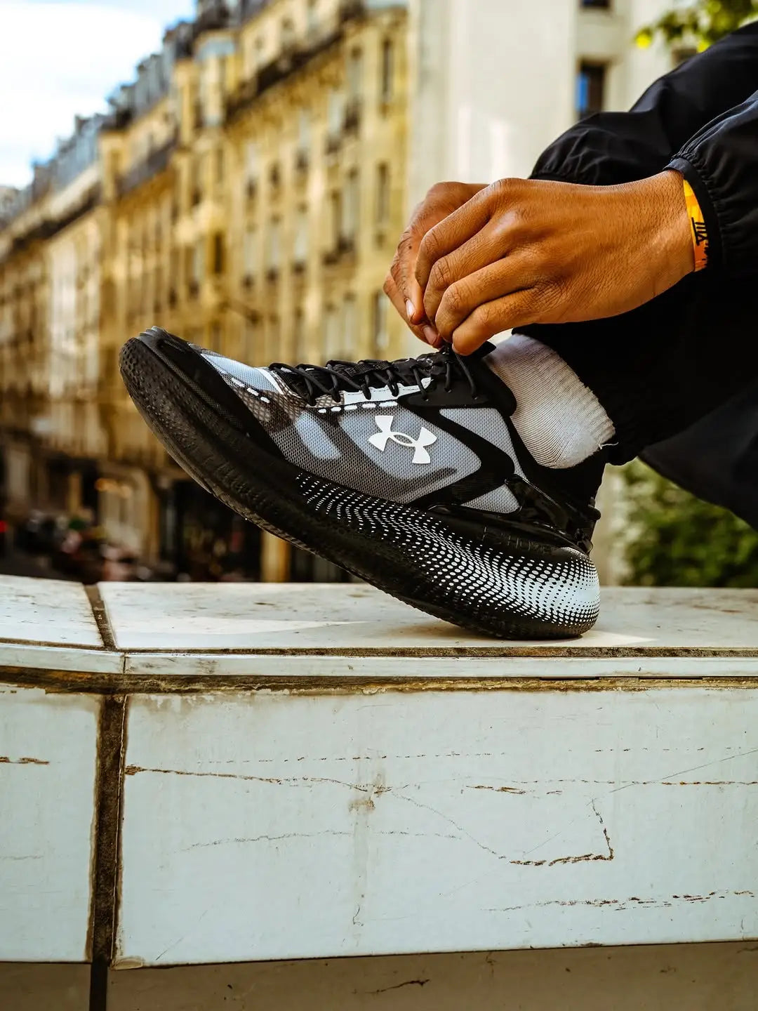 under 4rmour UA Echo SlipSpeed Black White (462
