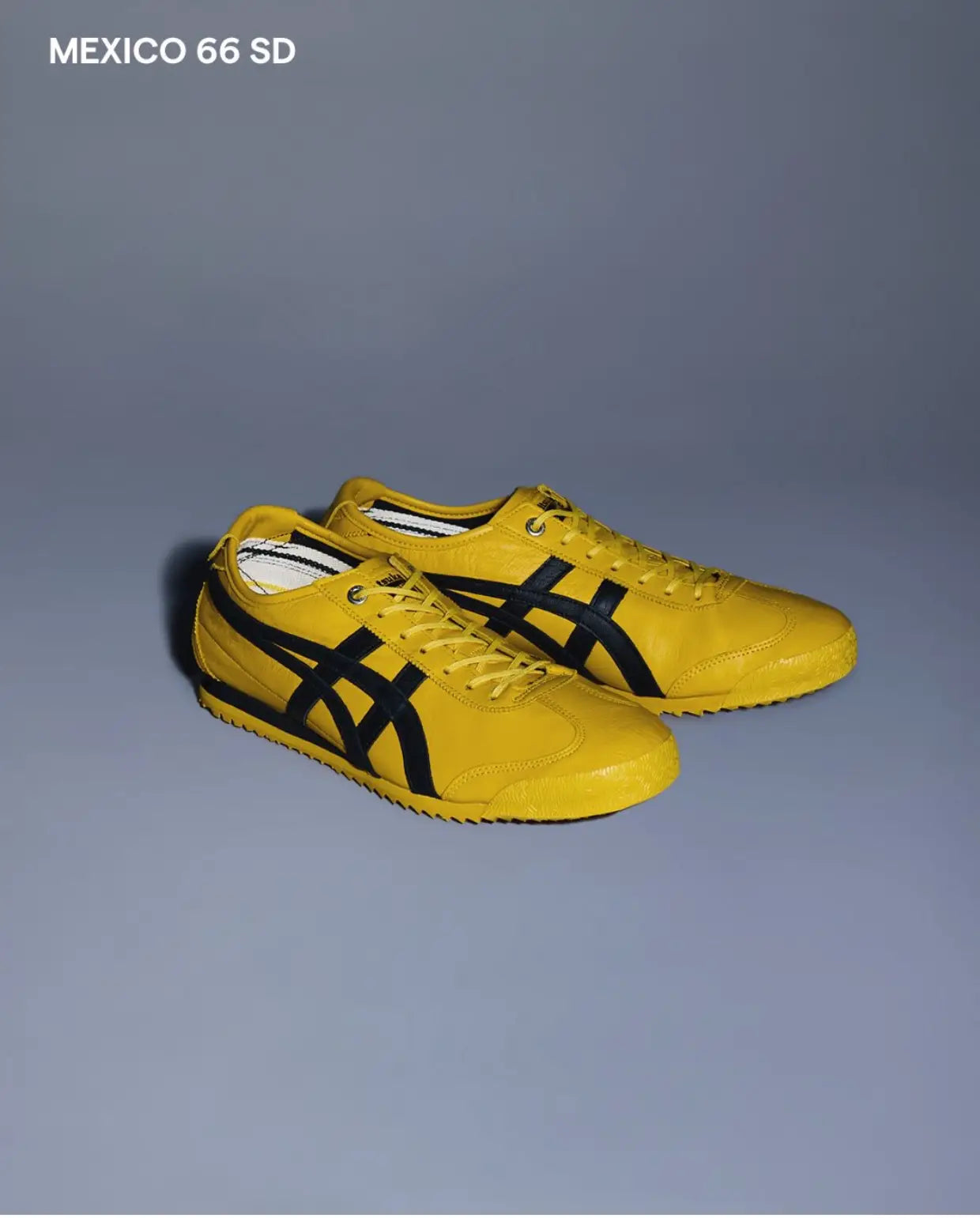 Onitsuka tiger mexico 66 SD Black yellow (458 Main image