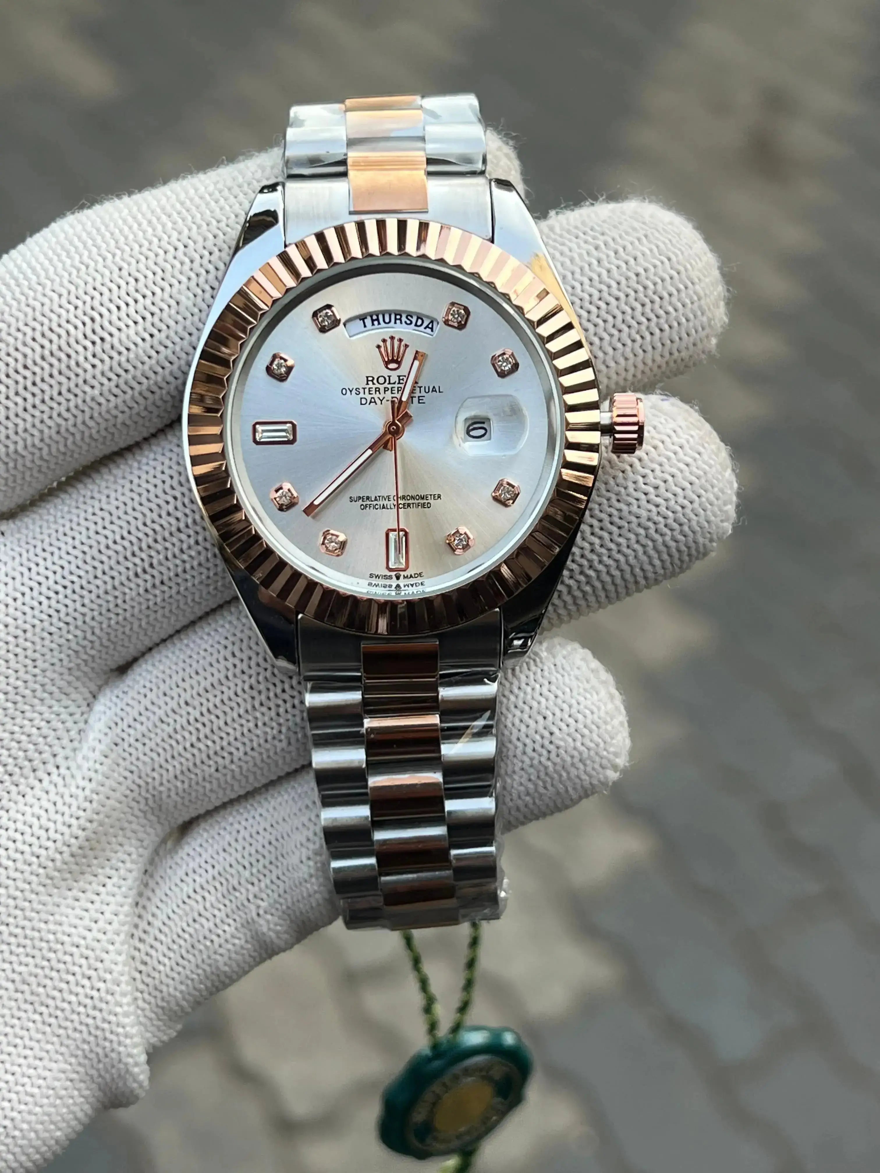 Rolex Two Tone Diamond White Main image