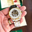 Rolex Automatic Two Tone White