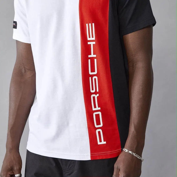 Hugo  Bos s X Porsche White Logo Work Premium Polo T-shirt