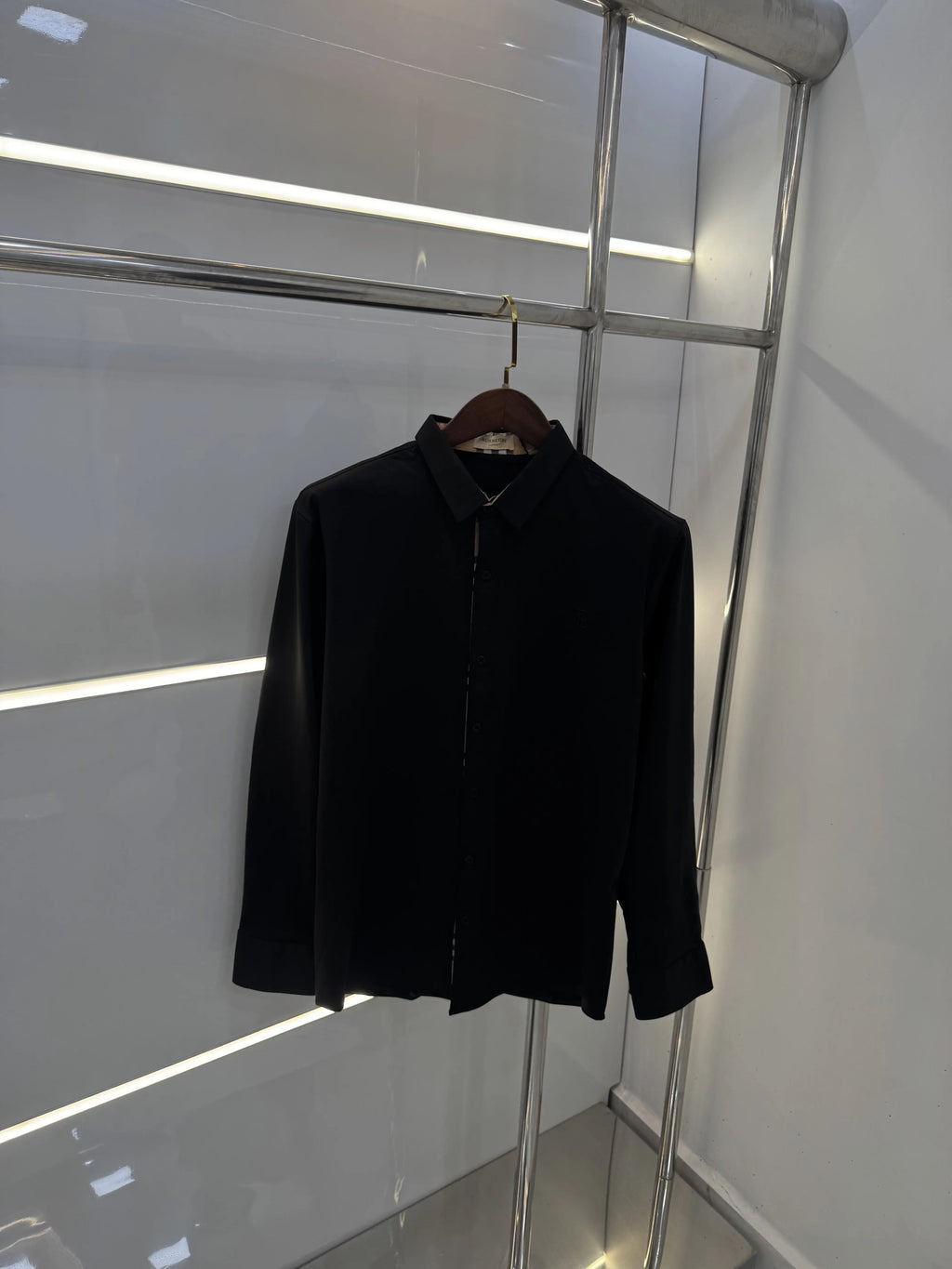 Burberr y Black Imported Premium Shirt