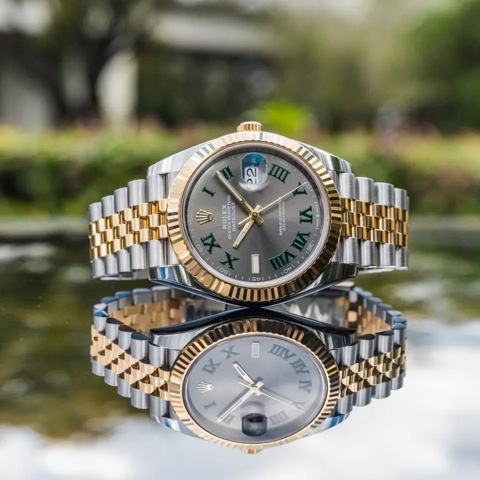 Rolex Date Just Winbledon Heavy Quality