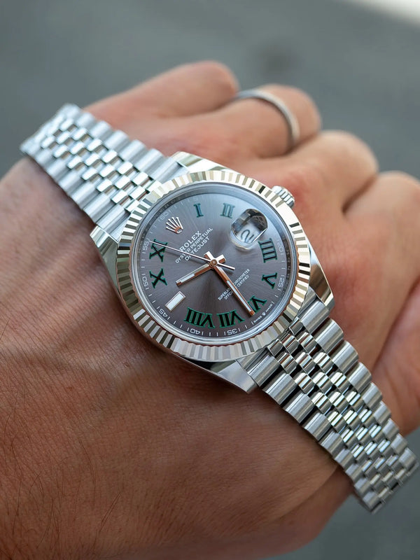 Rolex Date Just Winbledon Heavy Quality