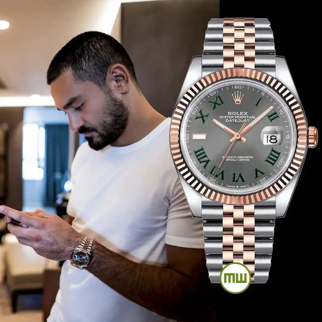 Rolex Date Just Winbledon Heavy Quality