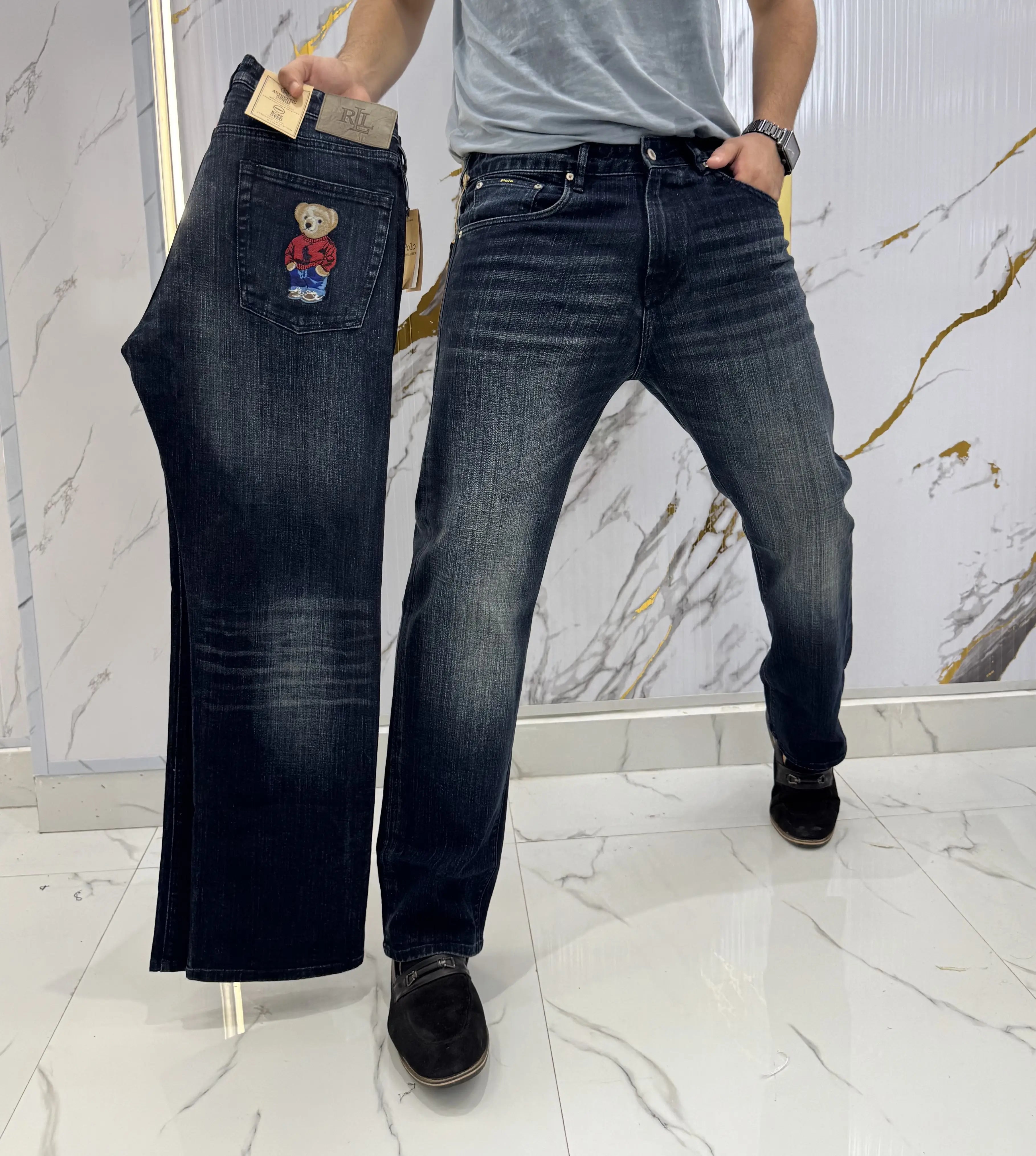 Ralph  Lauren Blue Teddy Edtion Imported Denim