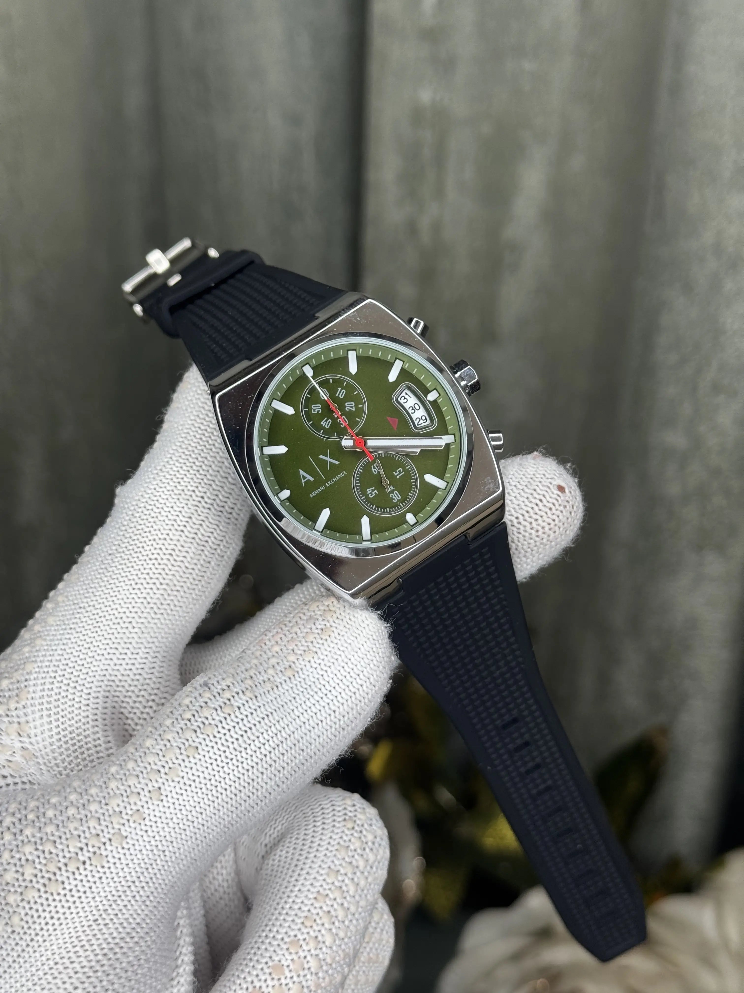 Arman i Exchange Oliver Black Green Chronograph Premium Watch Main image