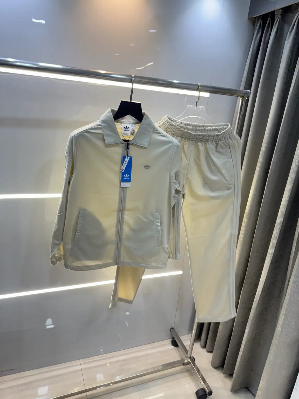 Adida s Cream Logo Work Premium Tracksuit