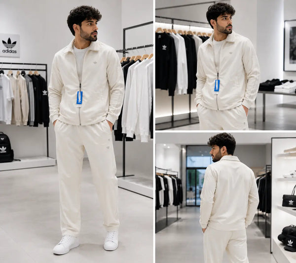 Adida s Cream Logo Work Premium Tracksuit