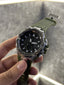 Casio Gshock Green Silver Digital Analog 113
