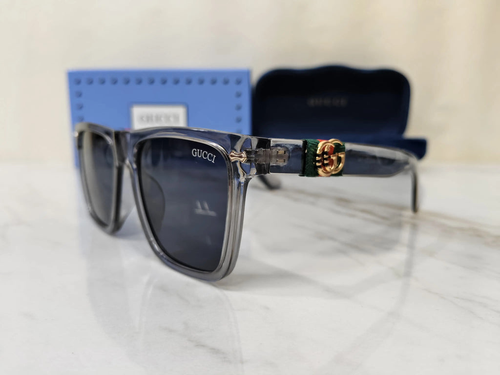 GUCCI 1390 TRANSPARENT GREY