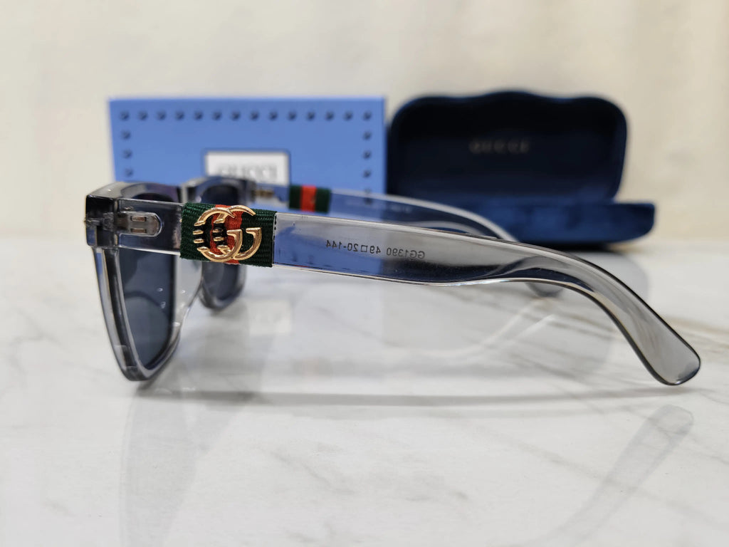 GUCCI 1390 TRANSPARENT GREY