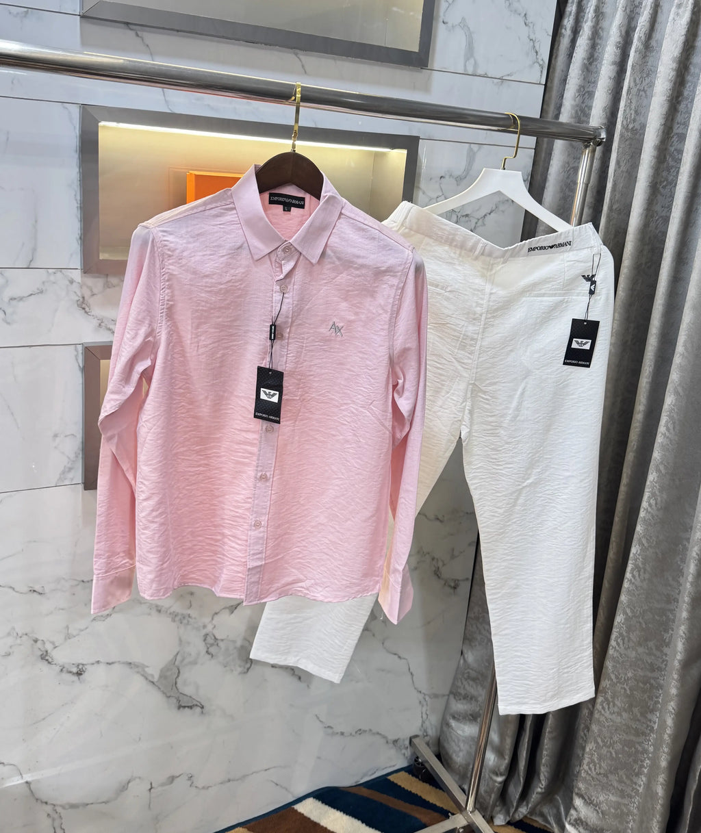 Arman i Exchange Pink White Italian Imported Combo