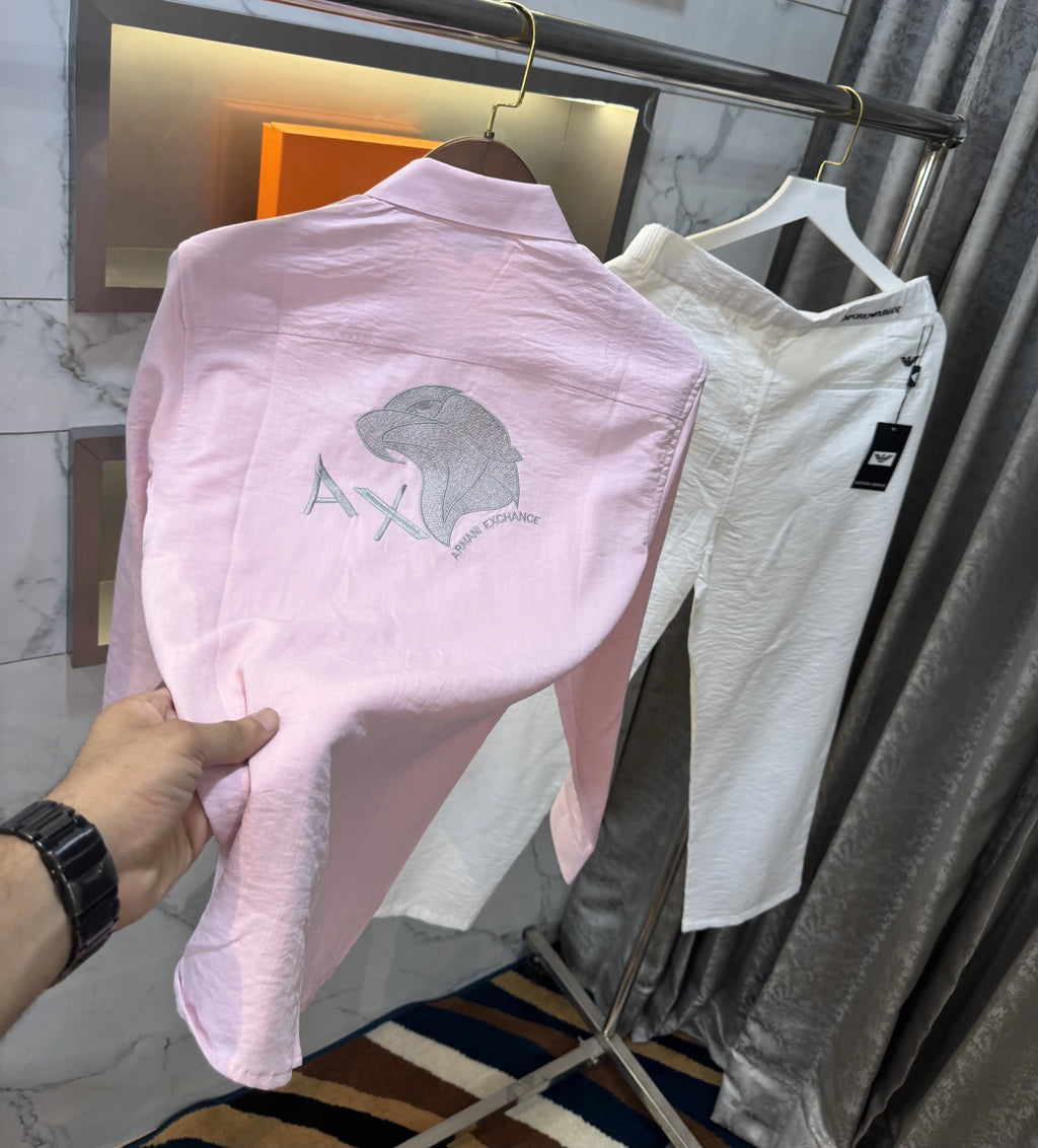 Arman i Exchange Pink White Italian Imported Combo