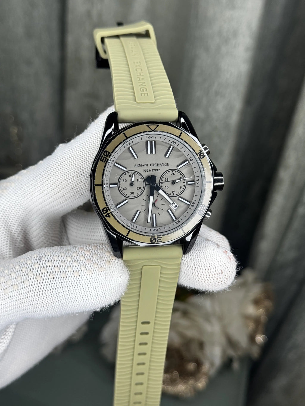 Arman i Exchange Spencer Olive Premium Chronograph Watch