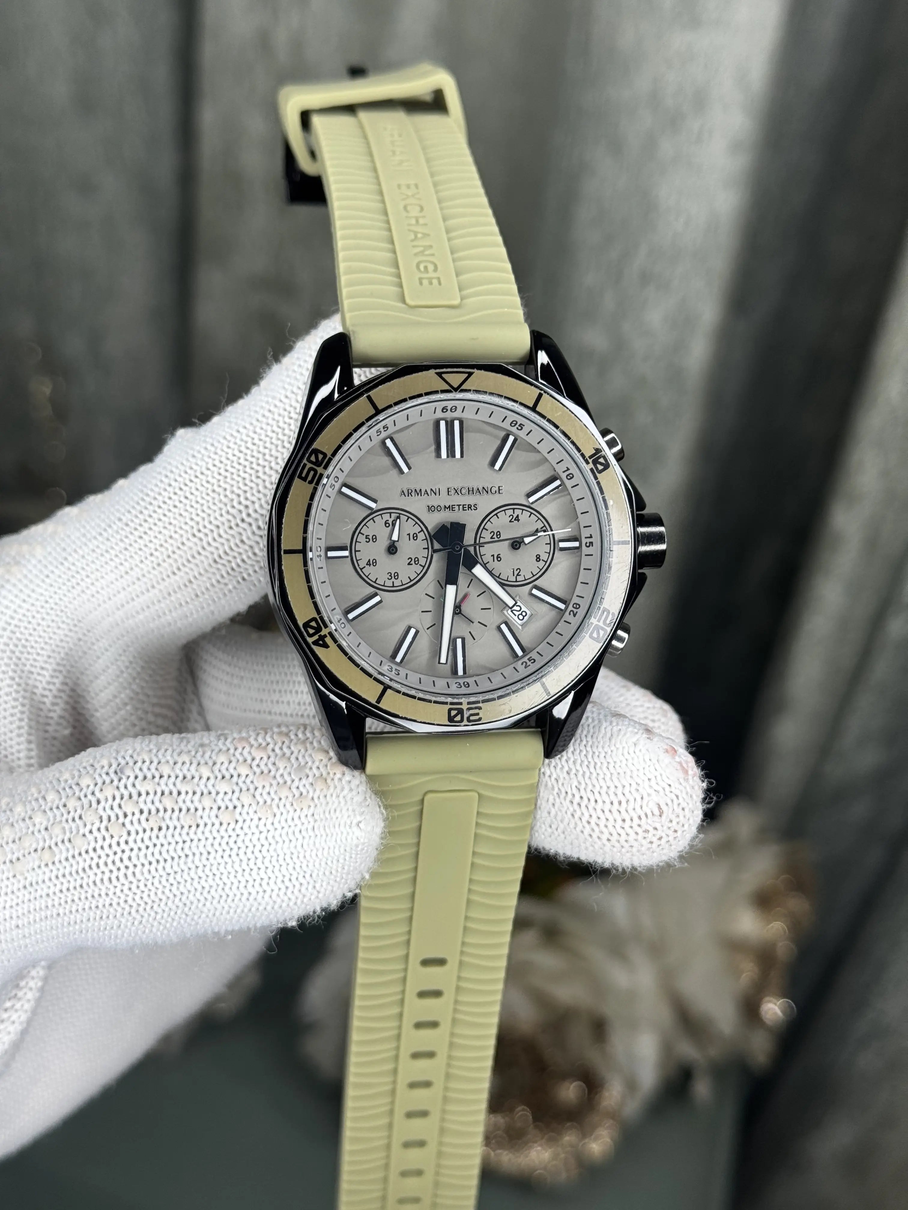 Arman i Exchange Spencer Olive Premium Chronograph Watch