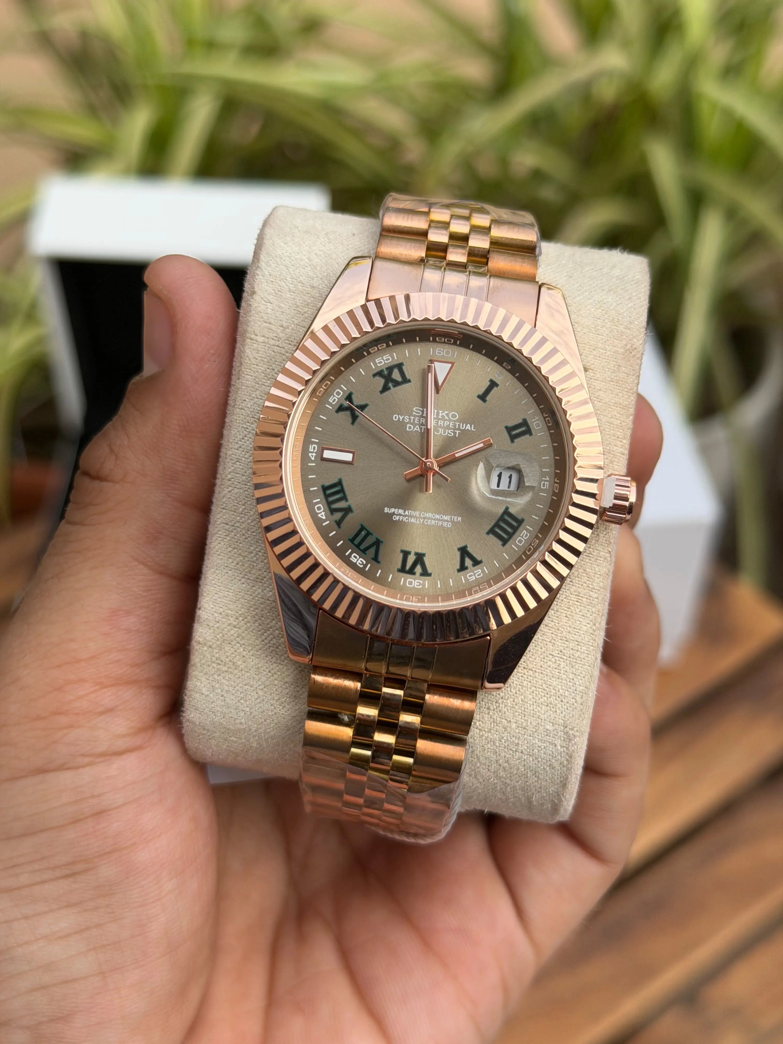 Seiko Date Just heavy quality