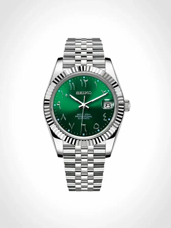 Seiko Date Just Arabic heavy quality