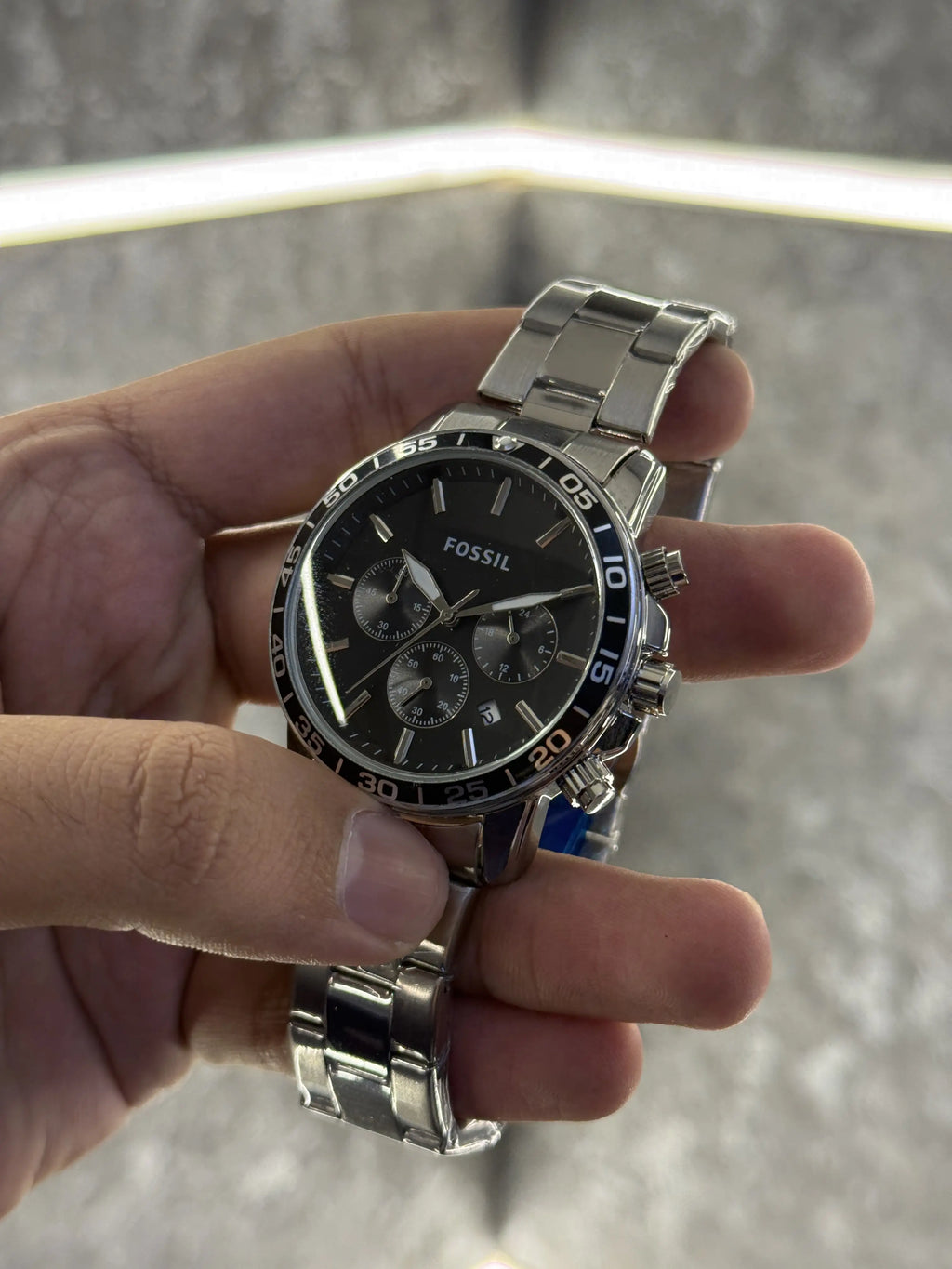 Fossil Bannon Premium All Chronograph Working 106