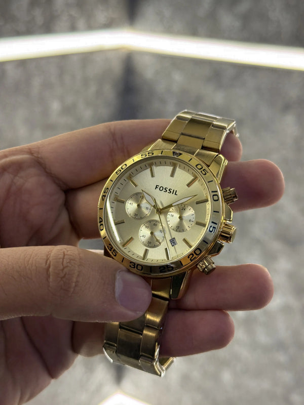 Fossil Bannon Premium All Chronograph Working 108