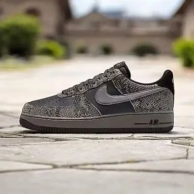 Nike_Airforce 1 07 LV8 Snakeskin Off Noir
