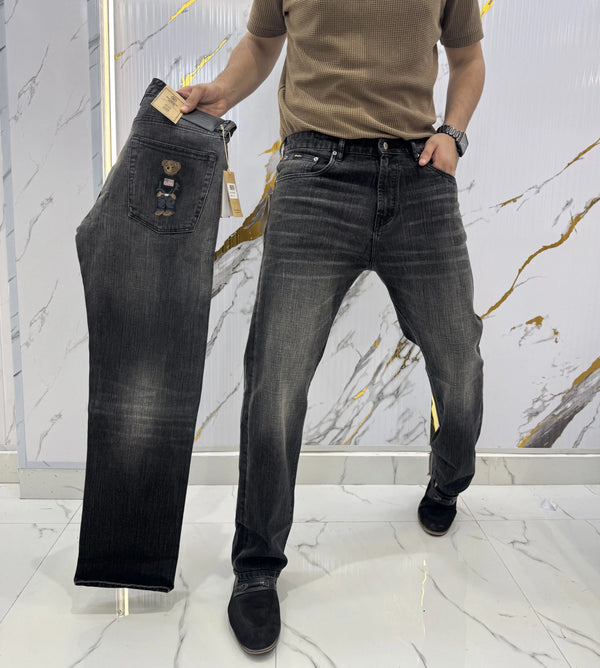 Ralph  Lauren Carbon  Usa Teddy Edtion Imported Denim