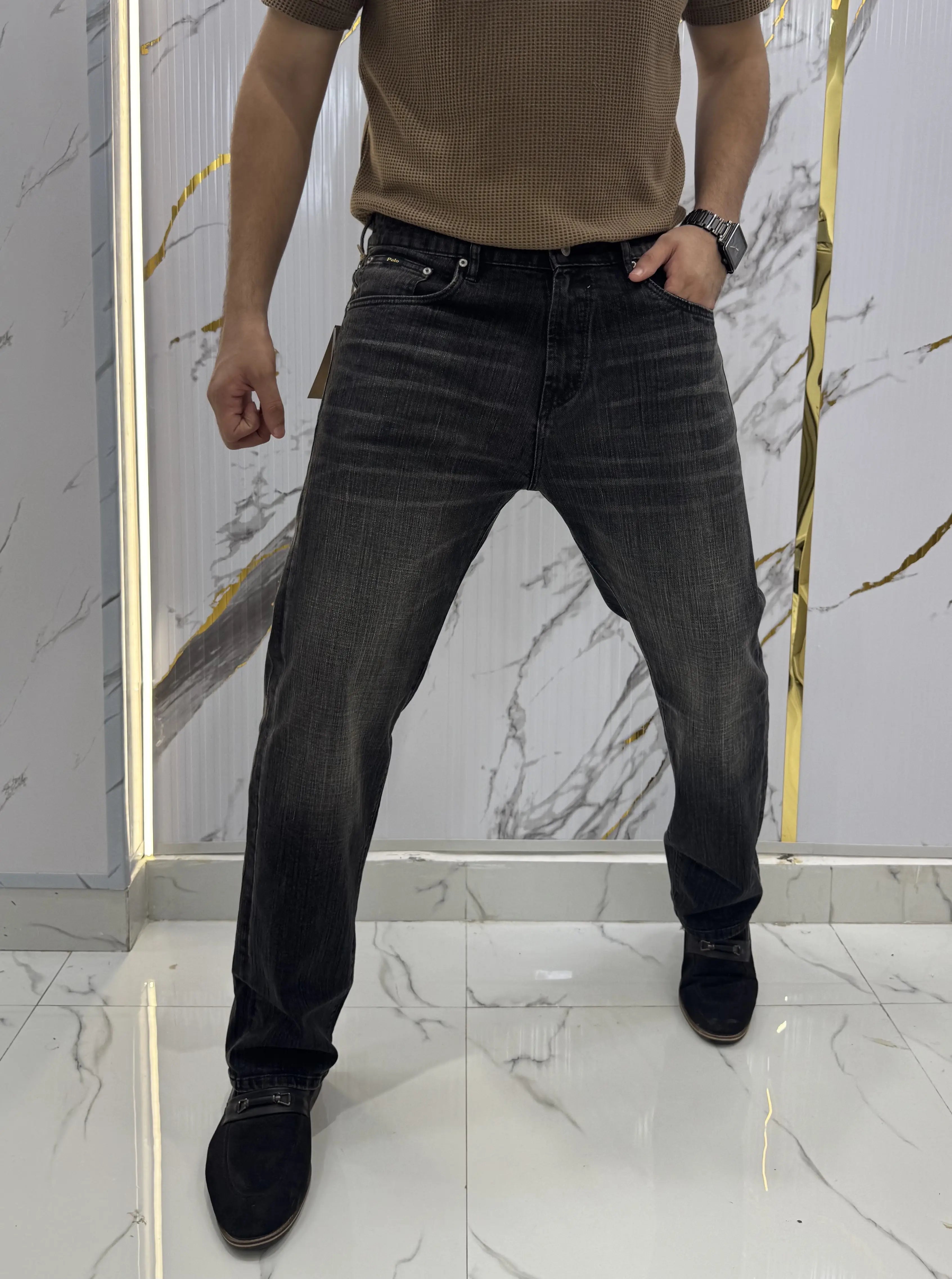 Ralph  Lauren Carbon  Usa Teddy Edtion Imported Denim