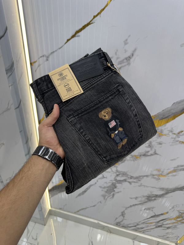 Ralph  Lauren Carbon  Usa Teddy Edtion Imported Denim