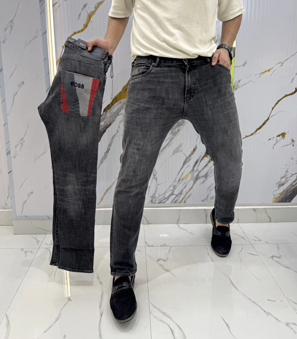 Hugo Boss Dark Grey Limited Edtion Imported Denim