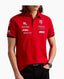 Ralph Lauren Red Embroidery Logo Premium Classic Polo T-Shirt