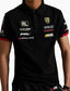 Ralph Lauren Black Embroidery Logo Premium Classic Polo T-Shirt