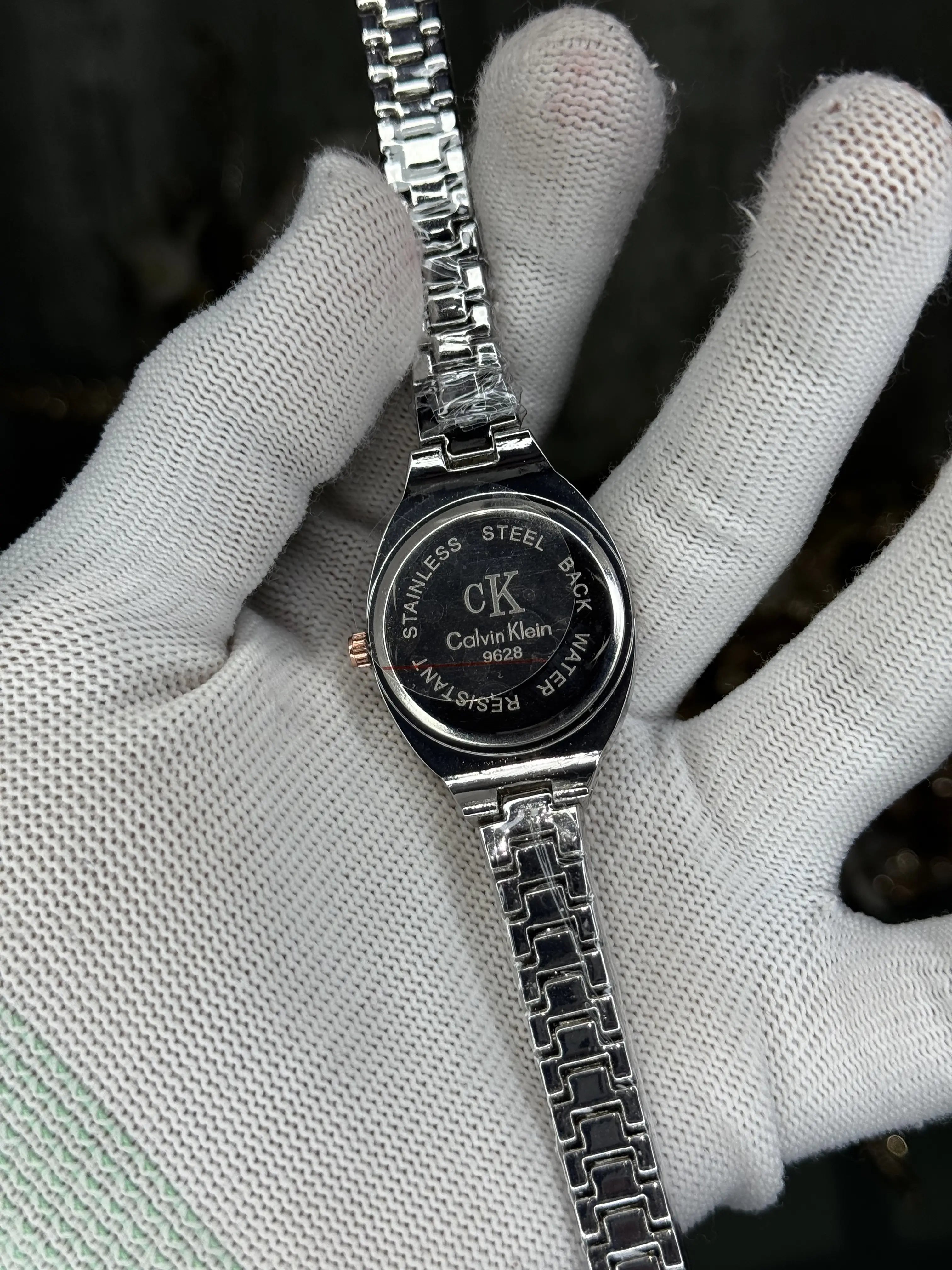 Calvin Klei n 2 Tone Blue Premium Ladies Watch