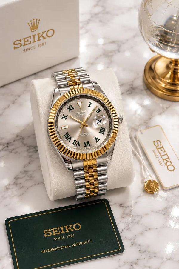 Seiko Date Just heavy quality  