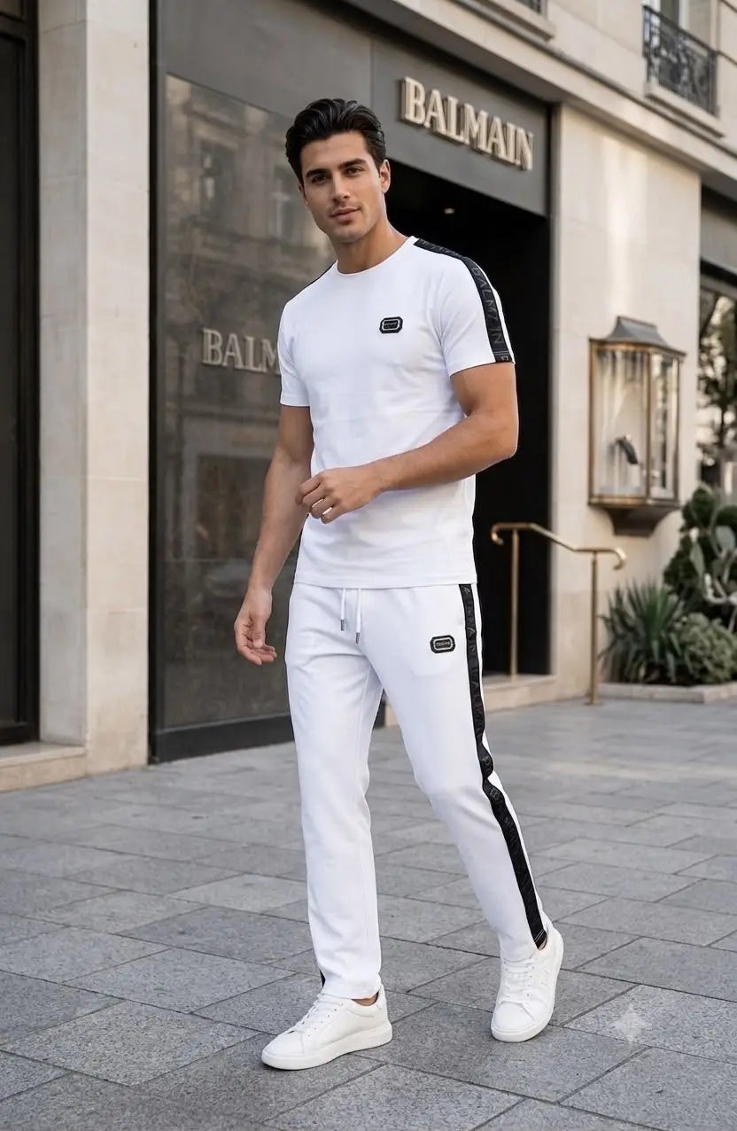 Balmai n Paris White Logo Work Premium Cord Set Main image
