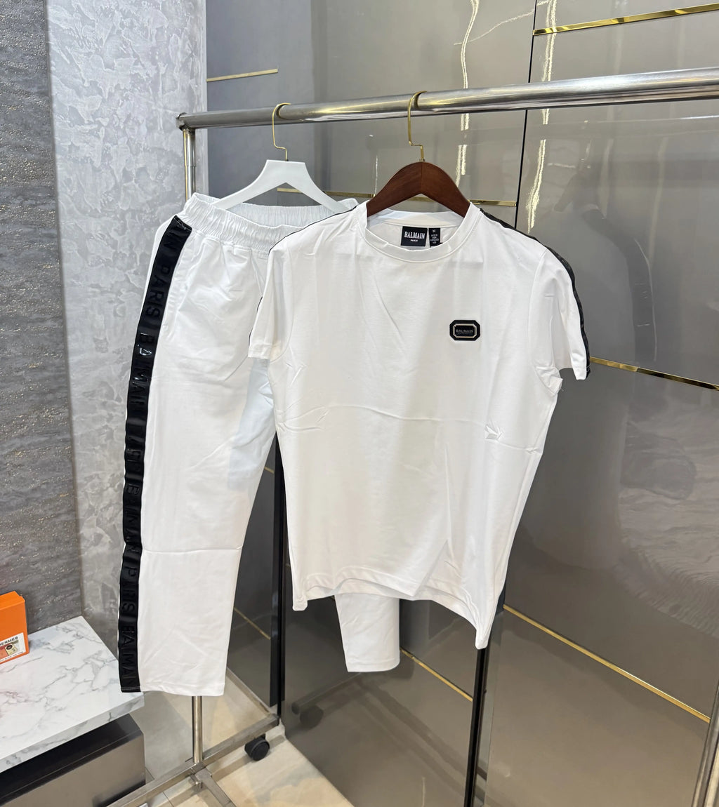 Balmai n Paris White Logo Work Premium Cord Set