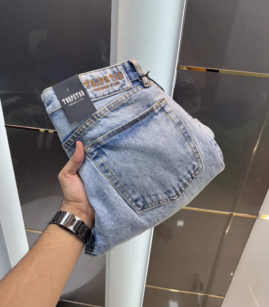 Trapstar Sky Wash Imported Premium Denim