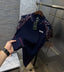 Hugo Bos s Navy Blue Logo Work Premium Polo T-shirt