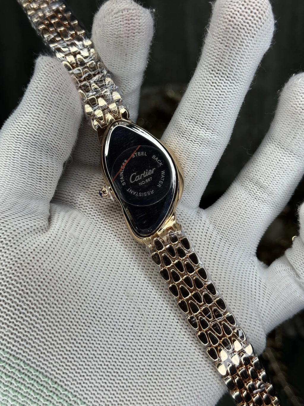 Cartie r RoseGold Green Premium Ladies Watch